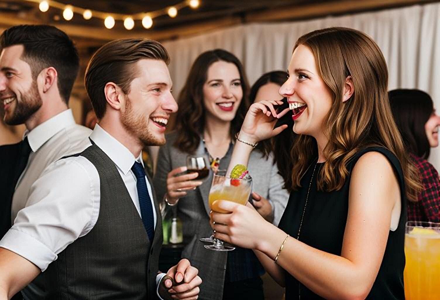 cocktail-hour-smiling-laughing-drinking